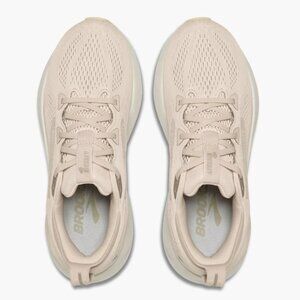 Brooks Glycerin 22 Women Running Shoes sz 9.5 Almond Peach/London Fog LIMITED ED